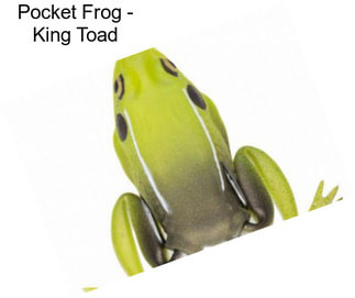 Pocket Frog - King Toad