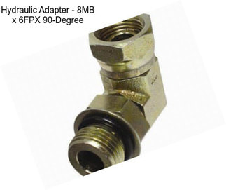 Hydraulic Adapter - 8MB x 6FPX 90-Degree