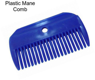 Plastic Mane Comb