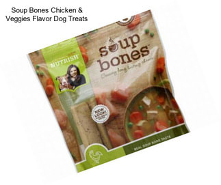 Soup Bones Chicken & Veggies Flavor Dog Treats