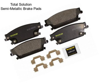 Total Solution Semi-Metallic Brake Pads