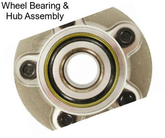 Wheel Bearing & Hub Assembly