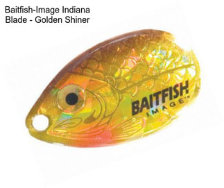 Baitfish-Image Indiana Blade - Golden Shiner