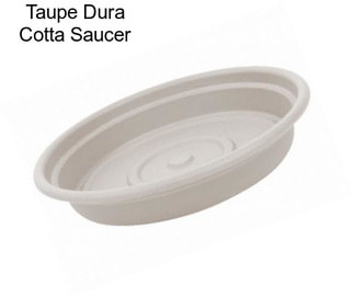 Taupe Dura Cotta Saucer