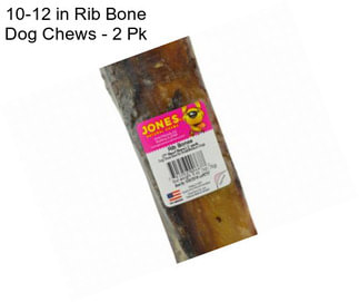 10-12 in Rib Bone Dog Chews - 2 Pk