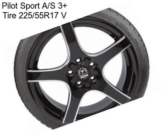 Pilot Sport A/S 3+ Tire 225/55R17 V