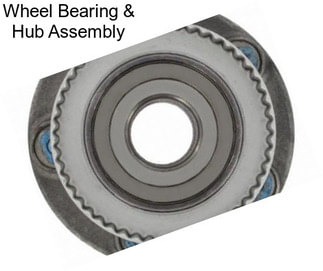 Wheel Bearing & Hub Assembly