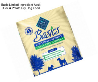 Basic Limited Ingredient Adult Duck & Potato Dry Dog Food