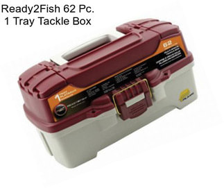 Ready2Fish 62 Pc. 1 Tray Tackle Box