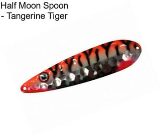 Half Moon Spoon - Tangerine Tiger
