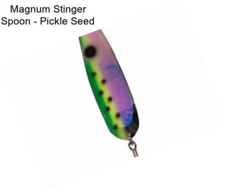 Magnum Stinger Spoon - Pickle Seed