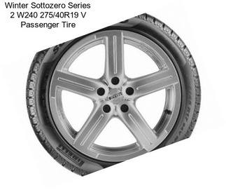 Winter Sottozero Series 2 W240 275/40R19 V Passenger Tire
