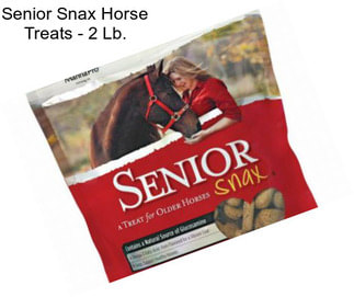 Senior Snax Horse Treats - 2 Lb.