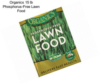 Organics 15 lb Phosphorus-Free Lawn Food