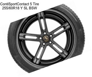 ContiSportContact 5 Tire 255/60R18 Y SL BSW