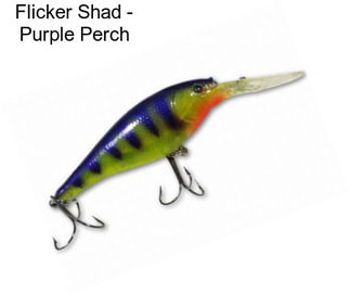 Flicker Shad - Purple Perch