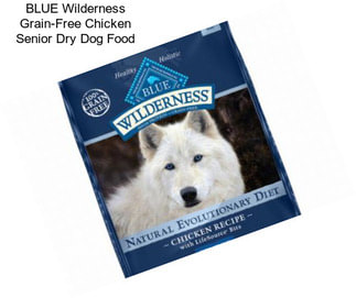 BLUE Wilderness Grain-Free Chicken Senior Dry Dog Food