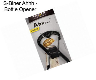 S-Biner Ahhh - Bottle Opener
