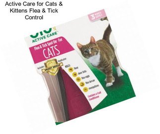 Active Care for Cats & Kittens Flea & Tick Control