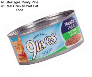 All Lifestages Meaty Pate w/ Real Chicken Wet Cat Food