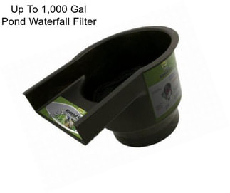 Up To 1,000 Gal Pond Waterfall Filter