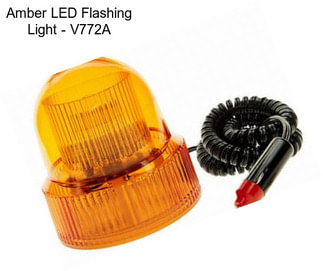 Amber LED Flashing Light - V772A