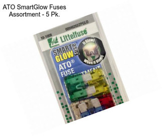 ATO SmartGlow Fuses Assortment - 5 Pk.