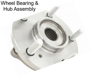 Wheel Bearing & Hub Assembly