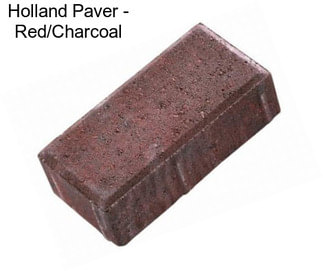 Holland Paver - Red/Charcoal