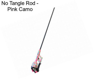 No Tangle Rod - Pink Camo