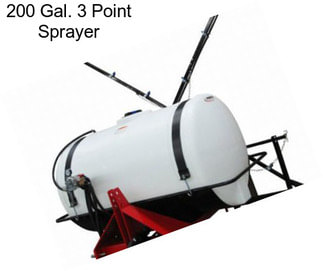 200 Gal. 3 Point Sprayer