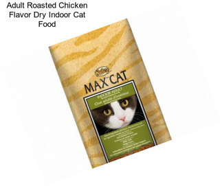 Adult Roasted Chicken Flavor Dry Indoor Cat Food