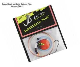 Super Death Ventilator Spinner Rig - Orange/Black