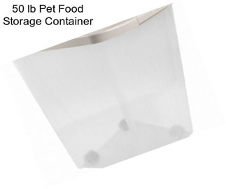 50 lb Pet Food Storage Container