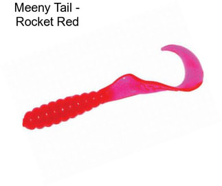 Meeny Tail - Rocket Red