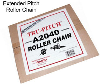 Extended Pitch Roller Chain