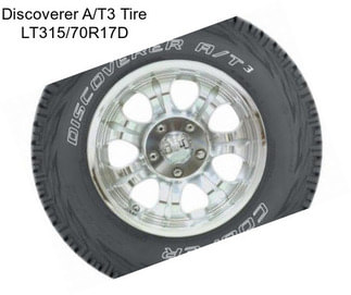 Discoverer A/T3 Tire LT315/70R17D