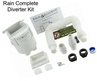 Rain Complete Diverter Kit