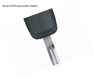 Nissan R/W Programmable ChipKey