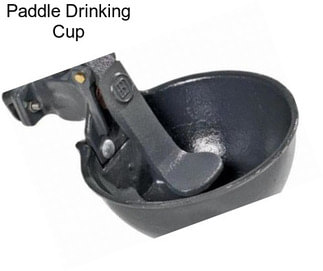 Paddle Drinking Cup