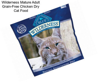 Wilderness Mature Adult Grain-Free Chicken Dry Cat Food