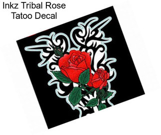 Inkz Tribal Rose Tatoo Decal