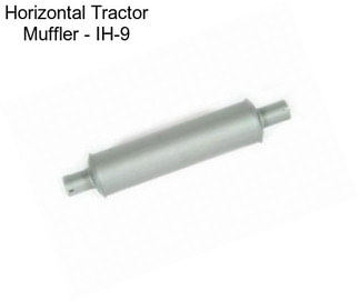 Horizontal Tractor Muffler - IH-9