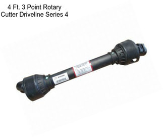 4 Ft. 3 Point Rotary Cutter Driveline Series 4
