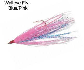 Walleye Fly - Blue/Pink