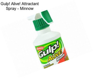 Gulp! Alive! Attractant Spray - Minnow