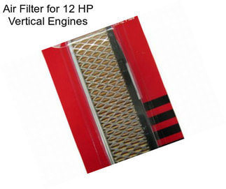 Air Filter for 12 HP Vertical Engines