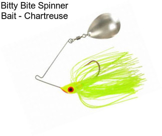 Bitty Bite Spinner Bait - Chartreuse