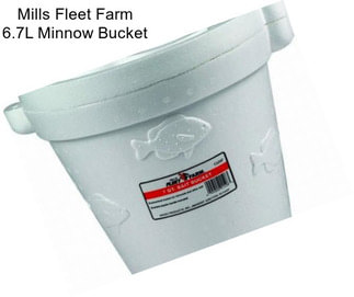 Mills Fleet Farm 6.7L Minnow Bucket