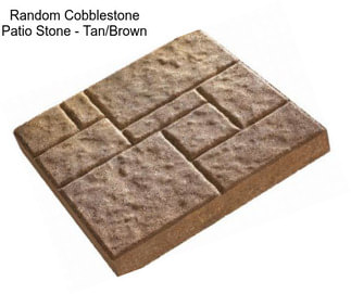 Random Cobblestone Patio Stone - Tan/Brown